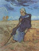 Vincent Van Gogh The Shepherdess (nn040 oil on canvas